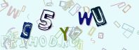 This is a captcha-picture. It is used to prevent mass-access by robots. (see: www.captcha.net)